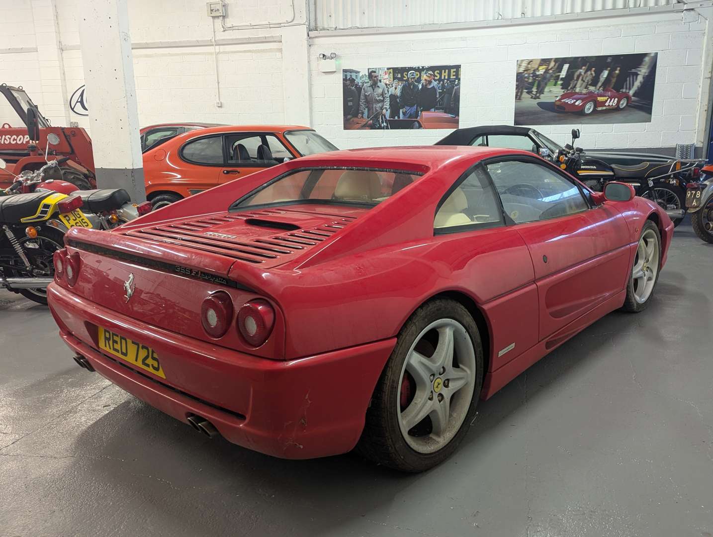 <p>1998 FERRARI F355 F1 BERLINETTA - ONE OWNER 2,800 MILES</p>