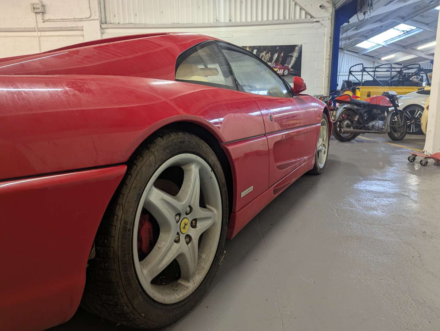 <p>1998 FERRARI F355 F1 BERLINETTA - ONE OWNER 2,800 MILES</p>