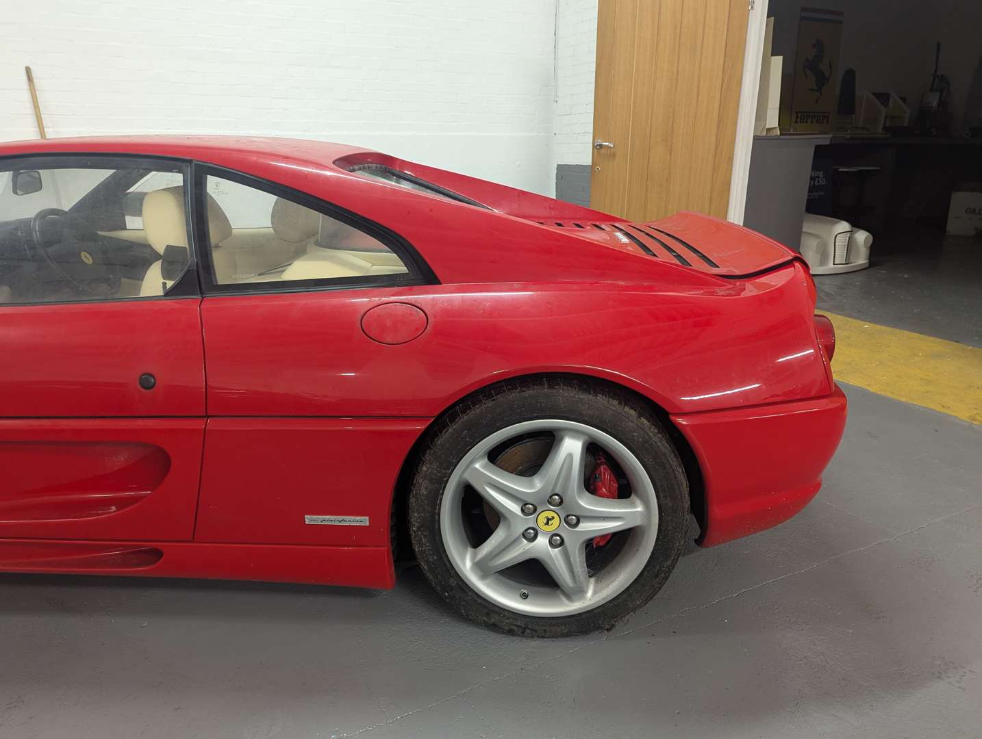 <p>1998 FERRARI F355 F1 BERLINETTA - ONE OWNER 2,800 MILES</p>