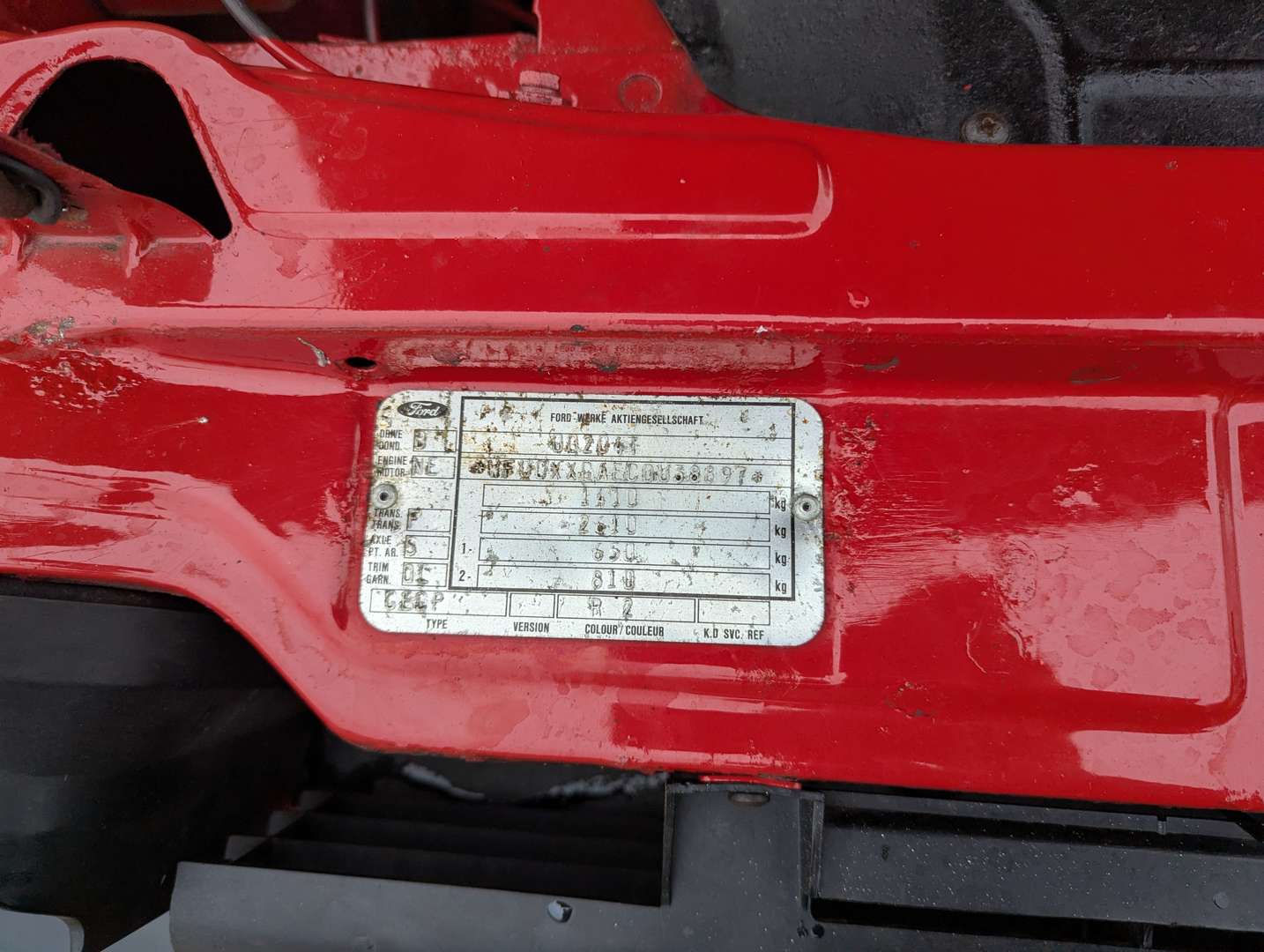 <p>1984 FORD CAPRI 2.0S</p>