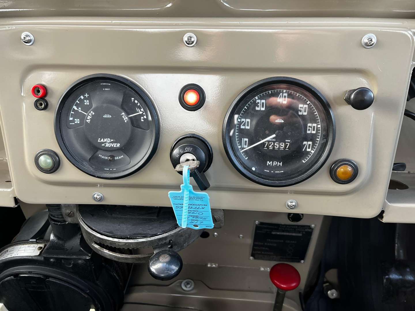 <p>1968 LAND ROVER SERIES IIA 109 LWB</p>