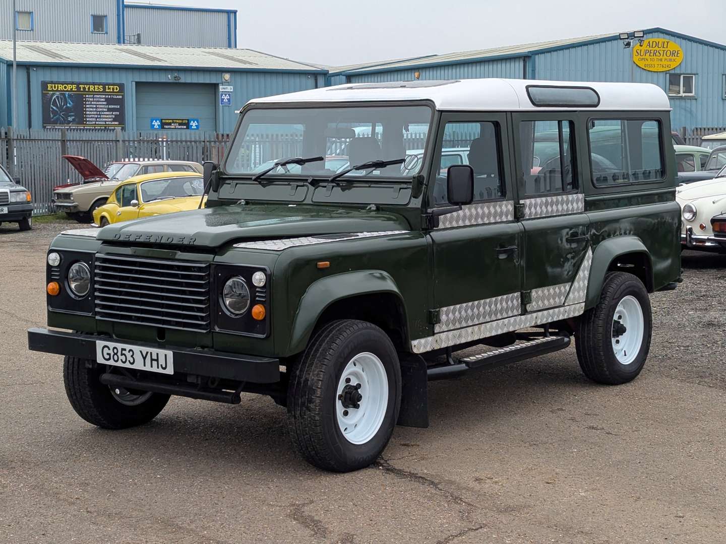 <p>1989 LAND ROVER 110 V8 COUNTY - POSTPONED 'TIL APRIL</p>