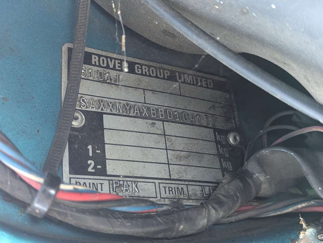 <p>1995 ROVER MINI SPRITE</p>