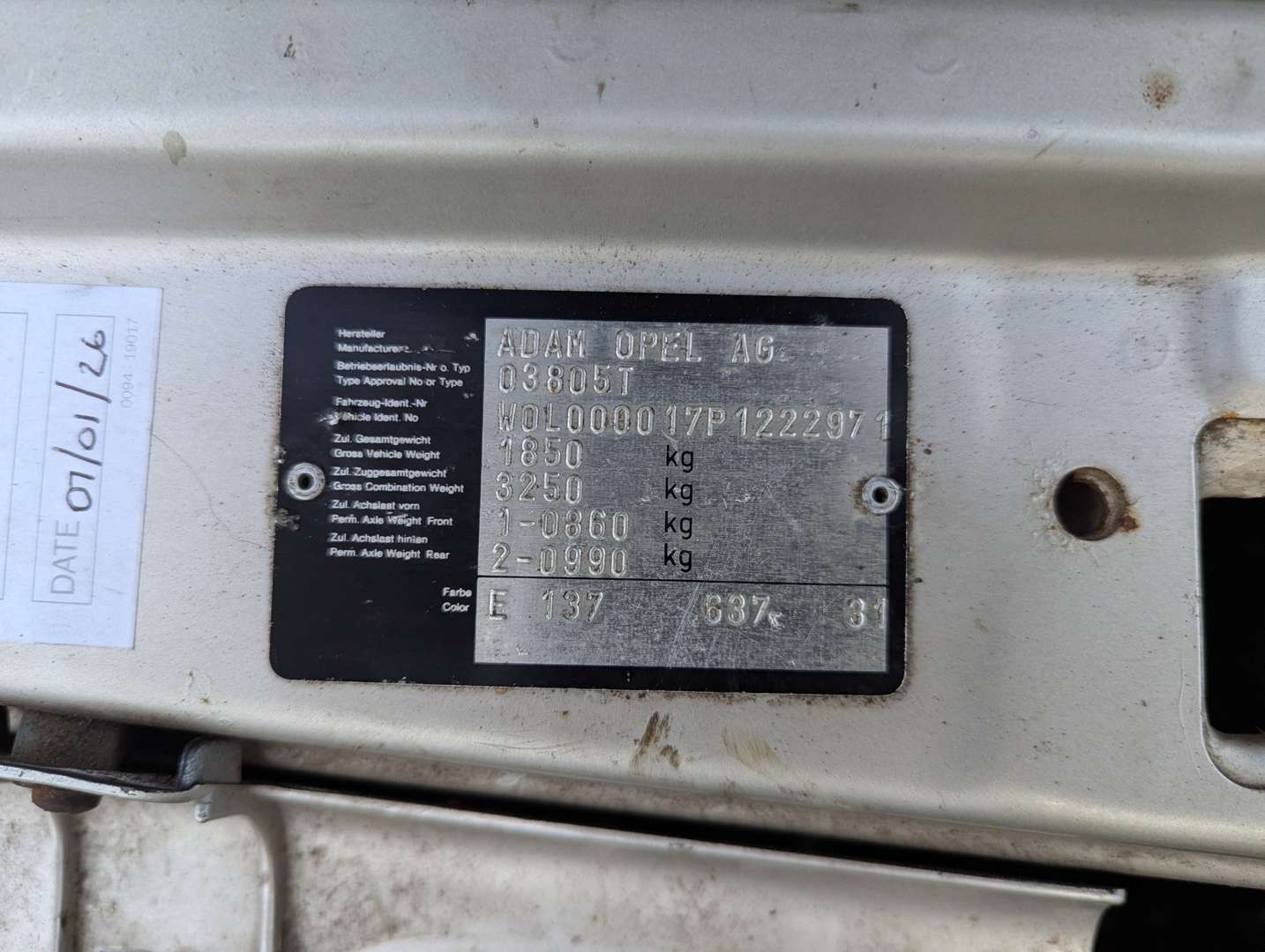 <p>1993 VAUXHALL CARLTON DIPLOMAT I AUTO</p>