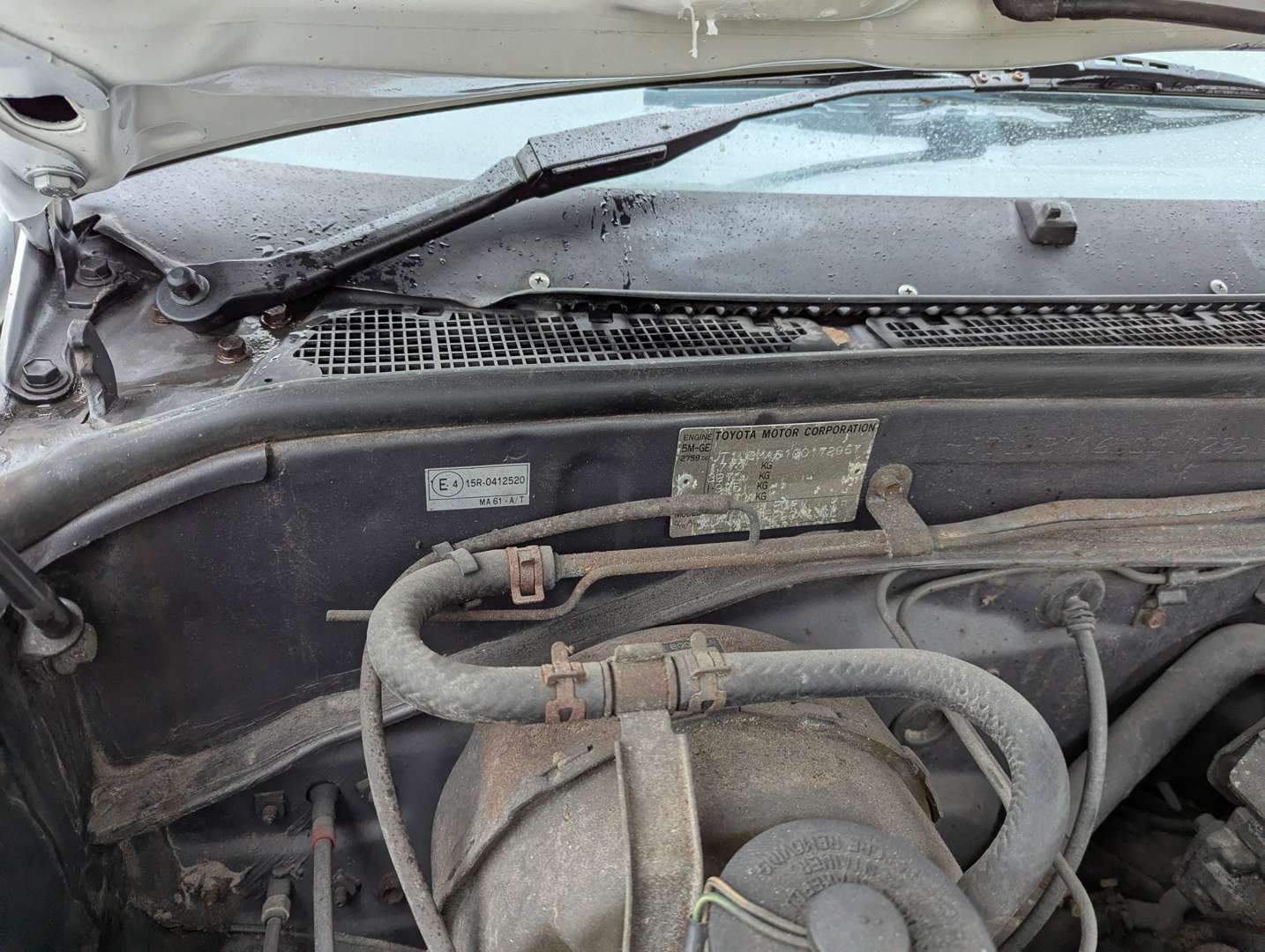 <p>1986 TOYOTA SUPRA A60 AUTO</p>