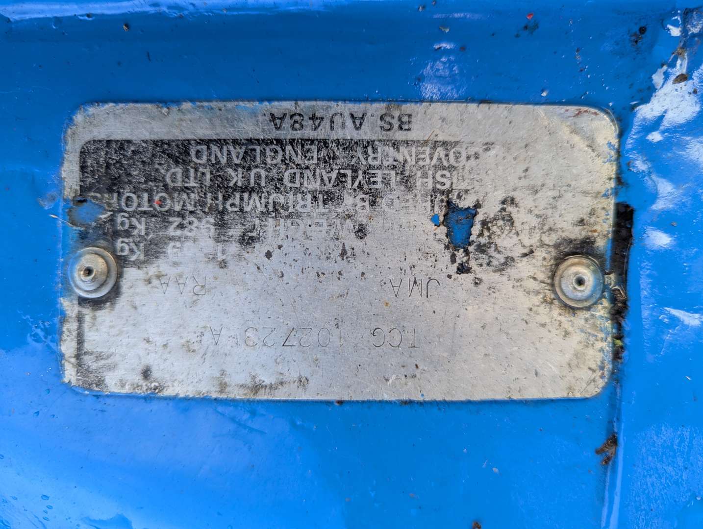 <p>1980 TRIUMPH TR7 AUTO</p>