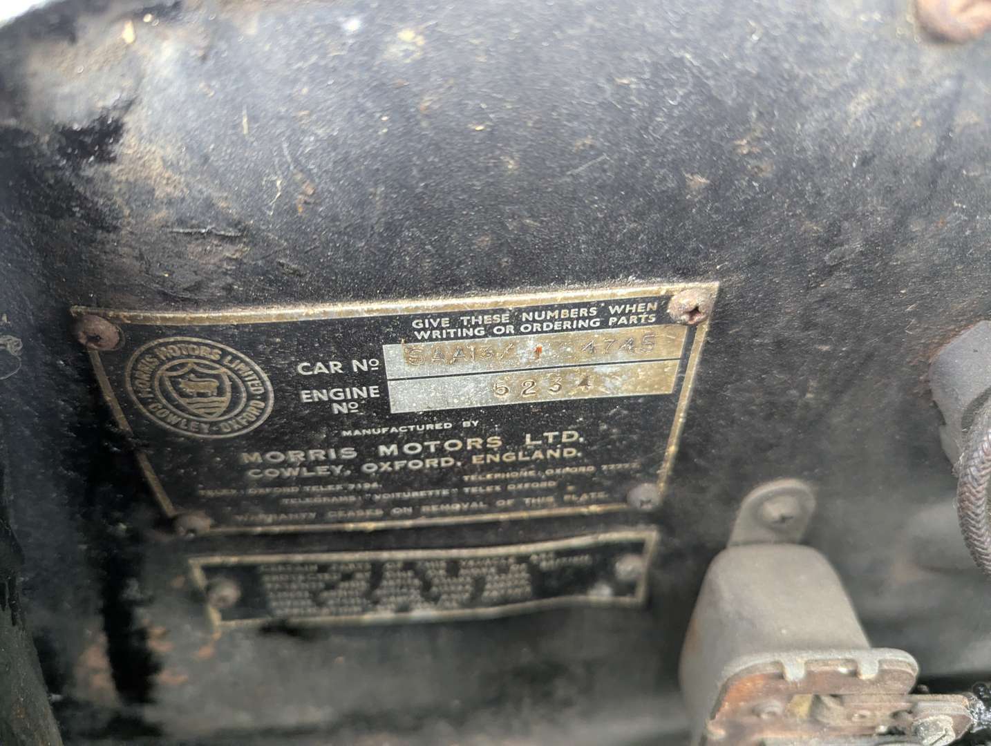 <p>1956 MORRIS ISIS SERIES I</p>