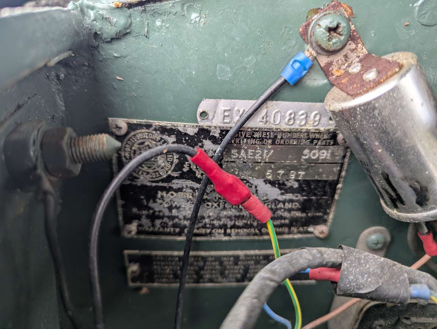 <p>1956 MORRIS ISIS SERIES I</p>