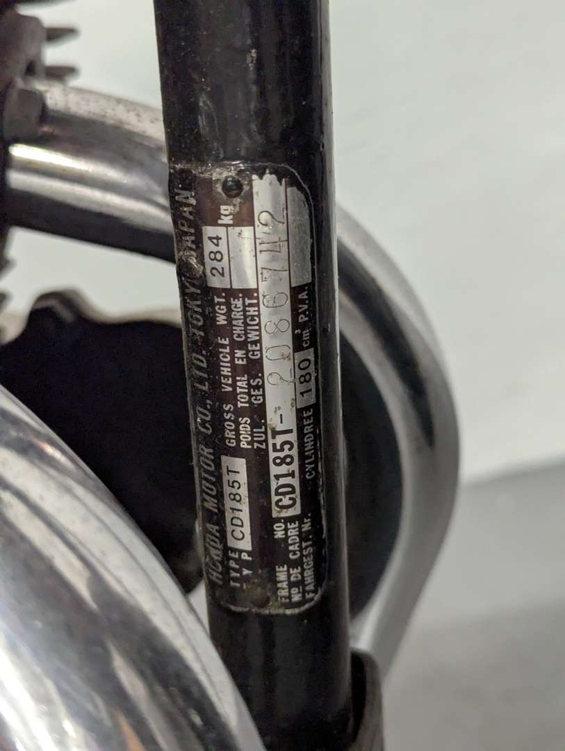 <p>1979 HONDA CD185 BENLY</p>