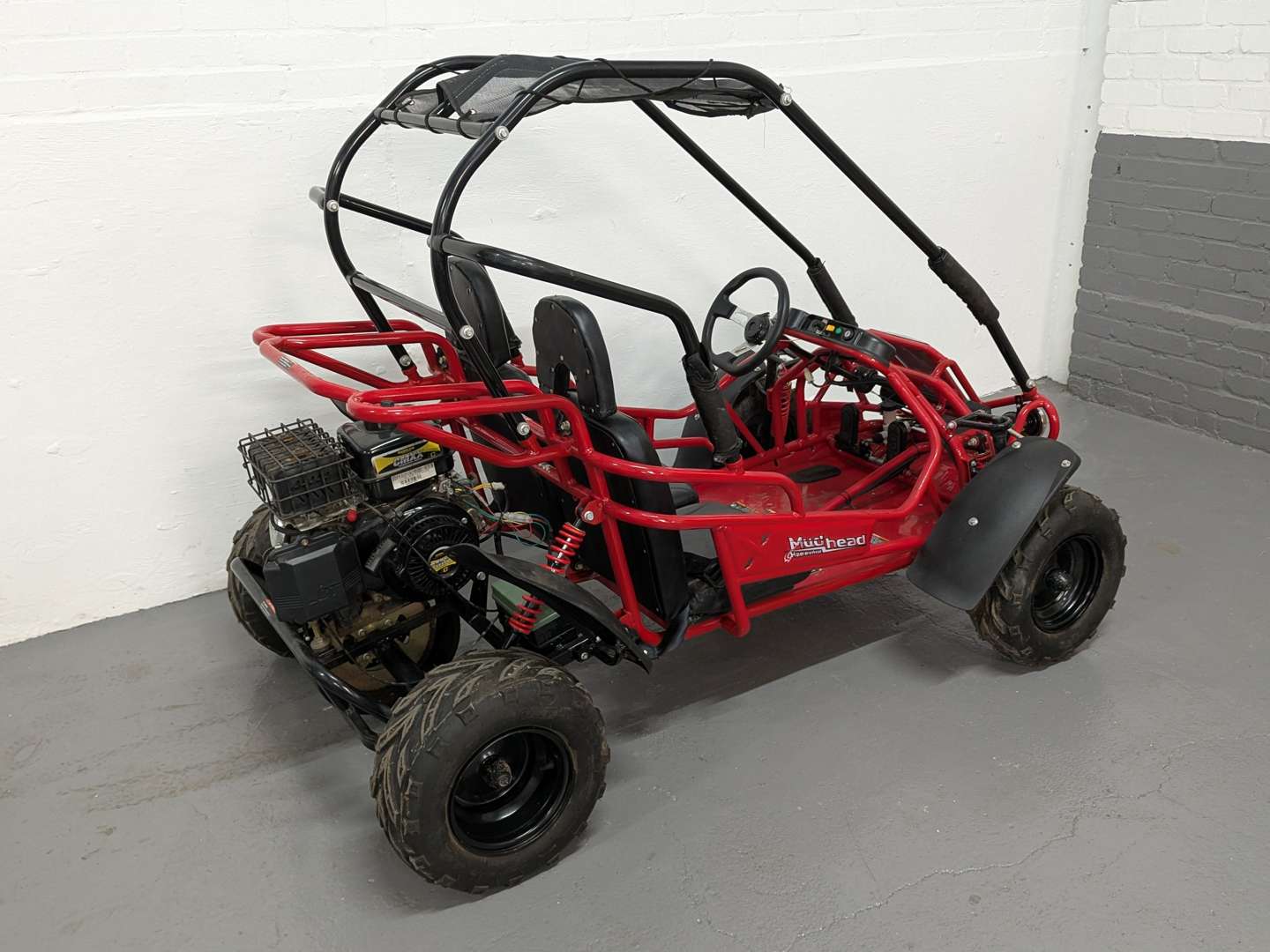 <p>2015 HAMMERHEAD MUDHEAD 208CC BUGGY</p>