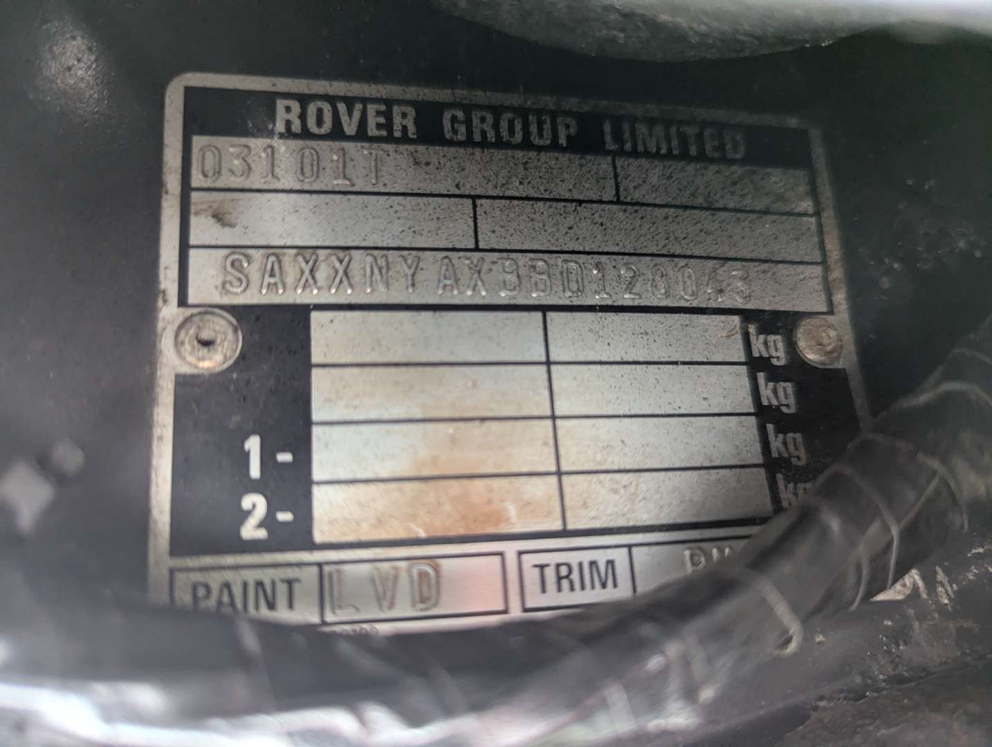 <p>1996 ROVER MINI EQUINOX</p>