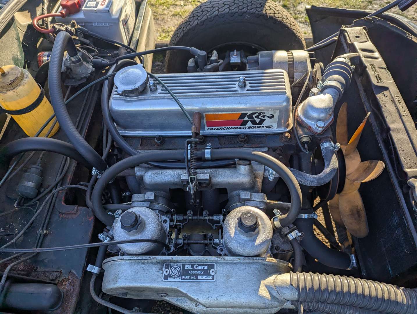 <p>1980 TRIUMPH SPITFIRE 1500</p>