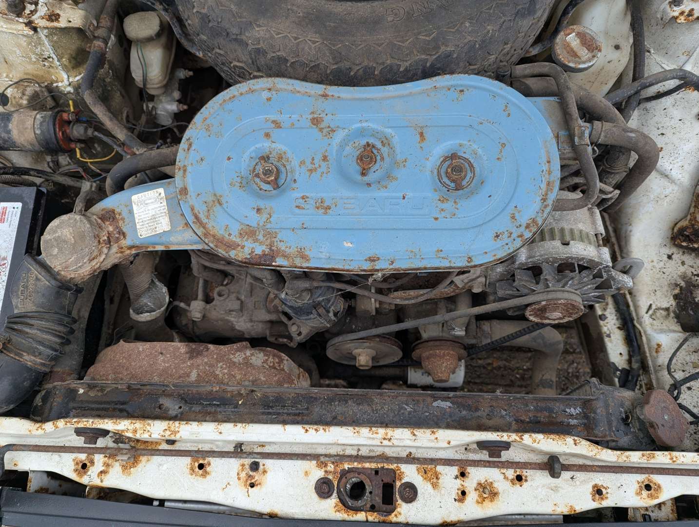 <p>1994 SUBARU 284 4WD PICK-UP</p>