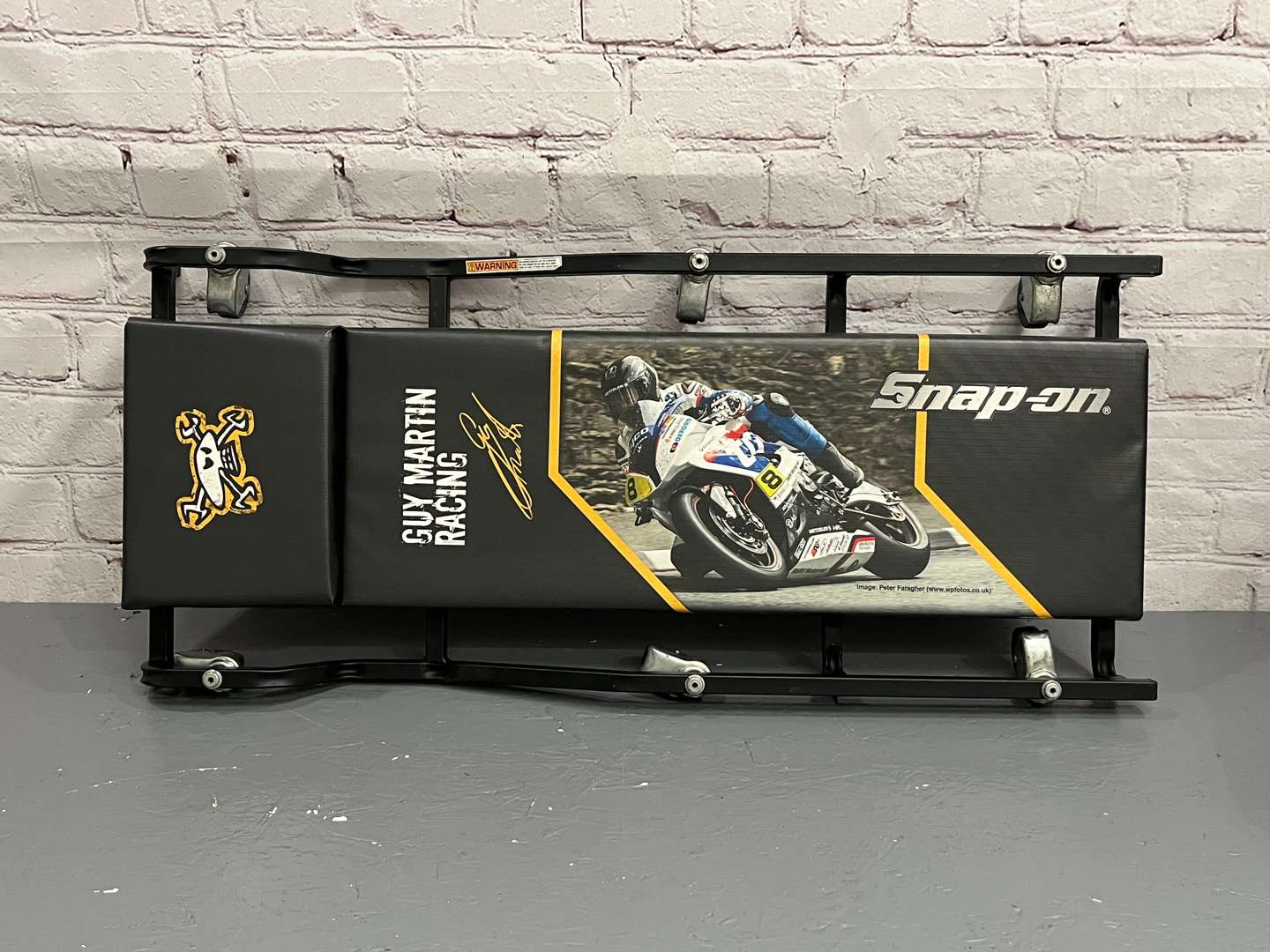 <p>Snap On Guy Martin Edition Racing Garage Trolley&nbsp;</p>