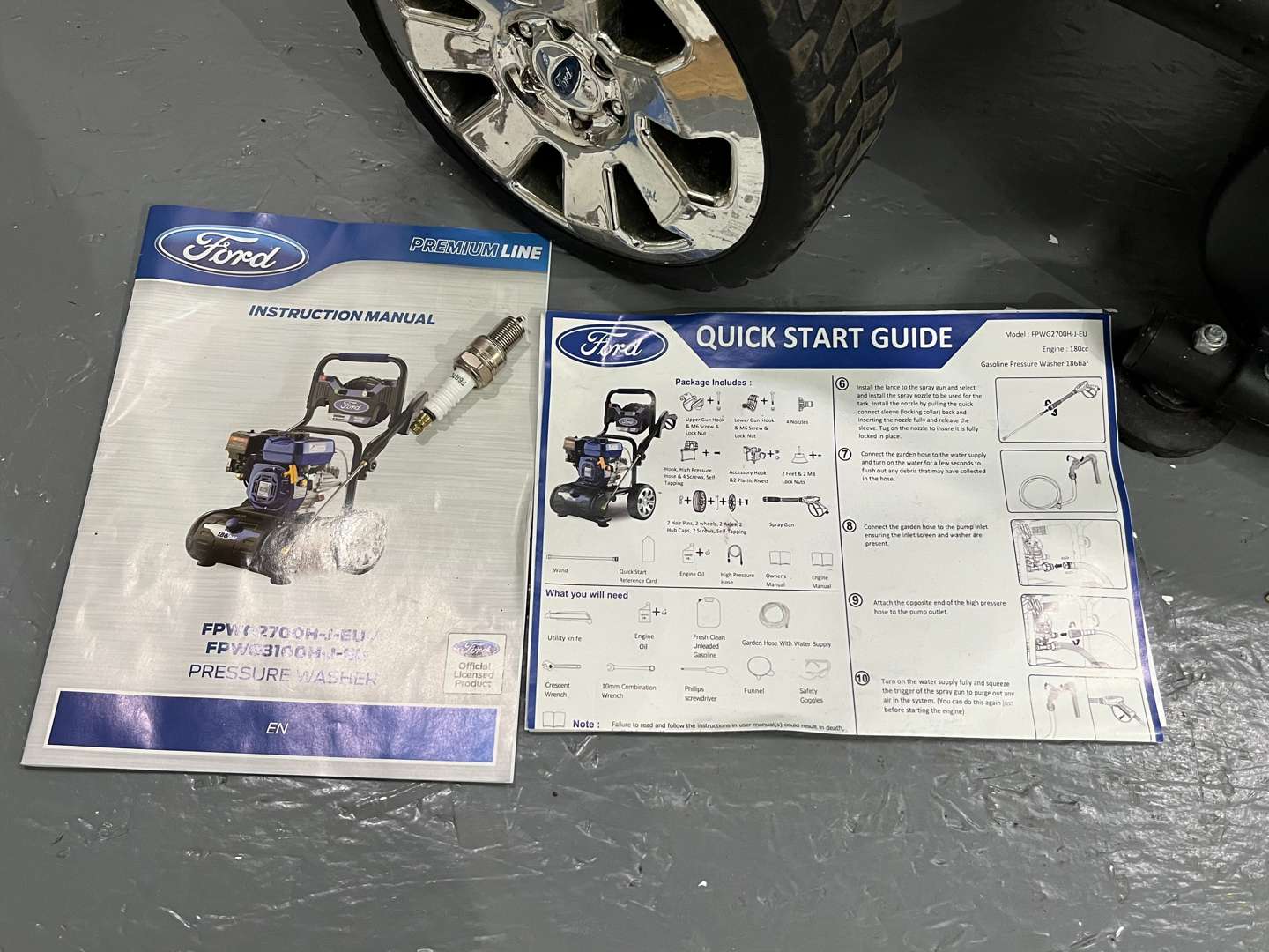 <p>Ford Liveried Petrol Pressure Washer&nbsp;</p>