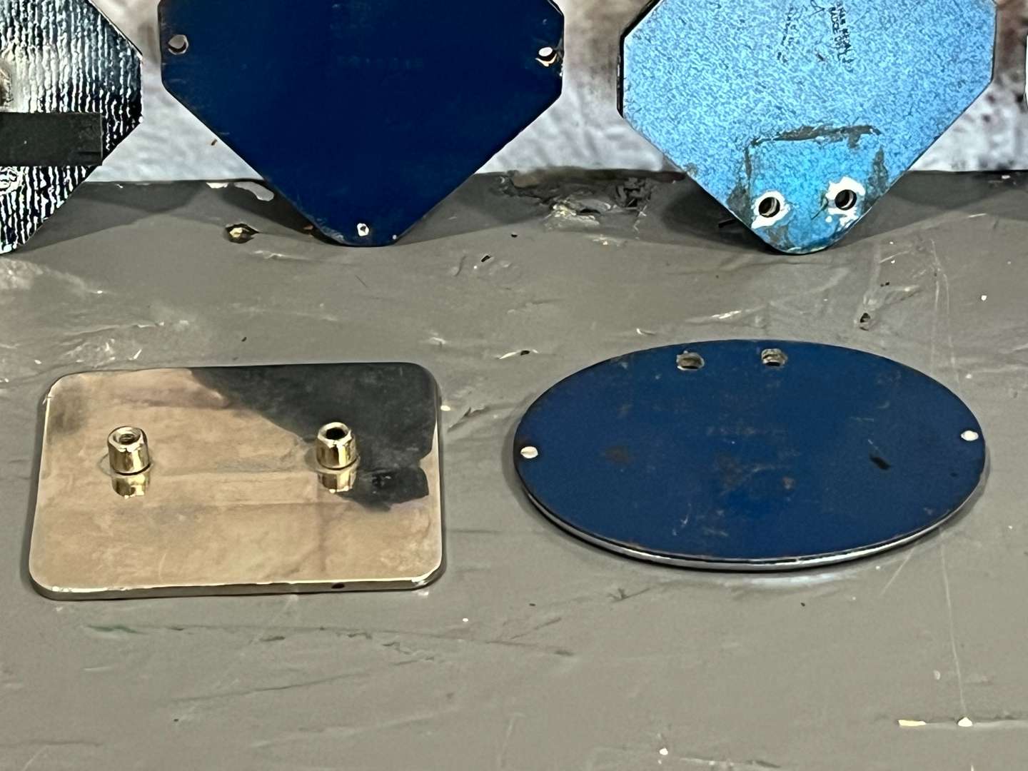 <p>Six Commercial and Private RAC Badges</p>