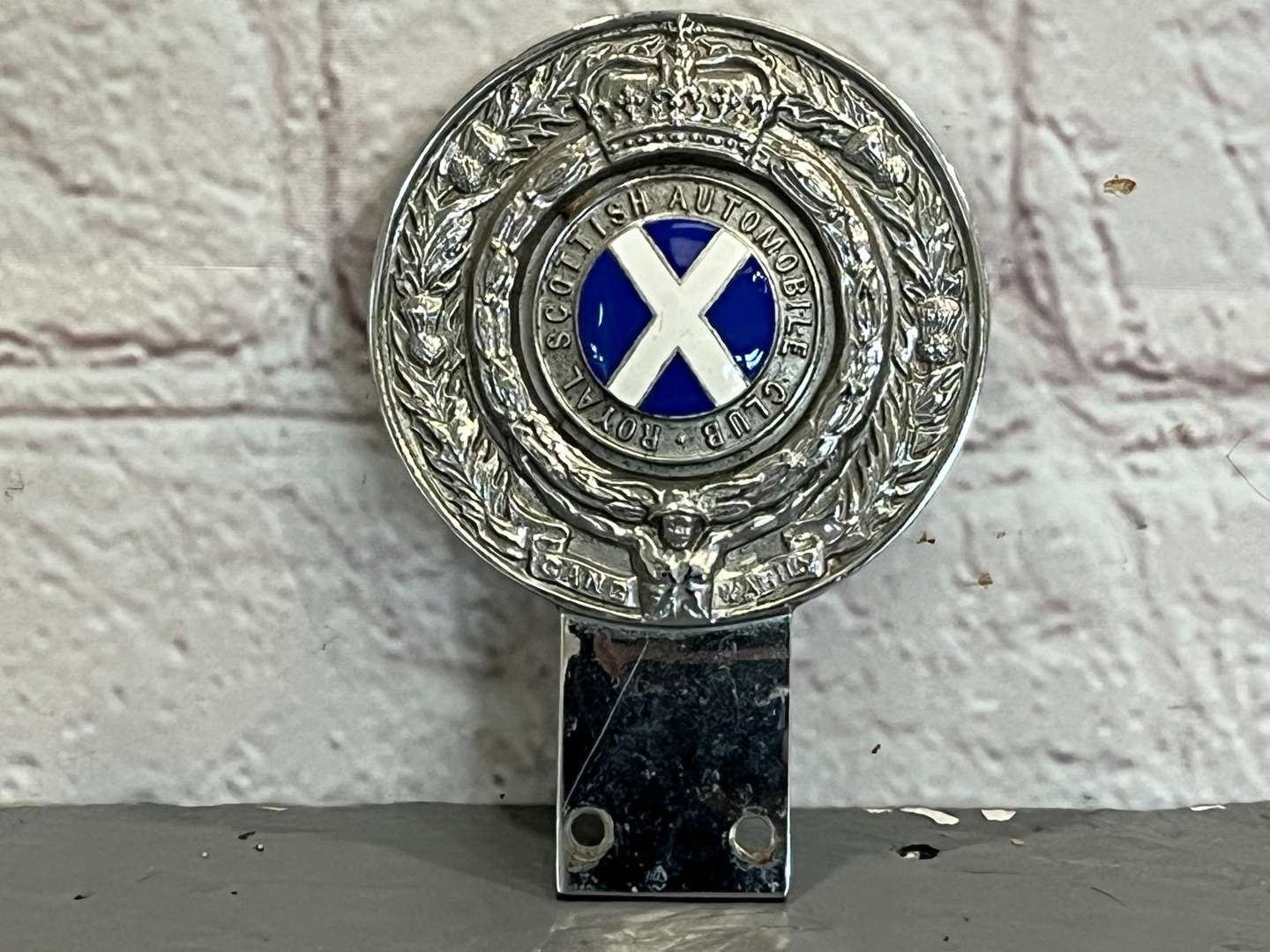 <p>Royal Scottish Automobile Club Badge</p>
