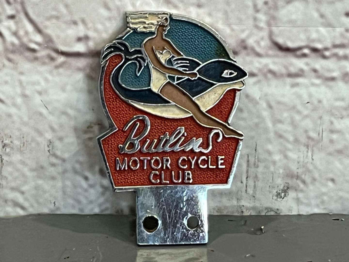 <p>Butlins Car and Motorcycle Club Badges</p>