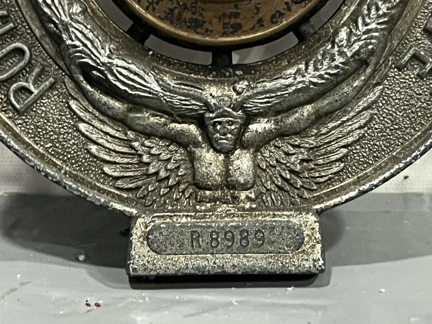 <p>Royal Automobile Club Midland Car Badge Numbered 8969</p>