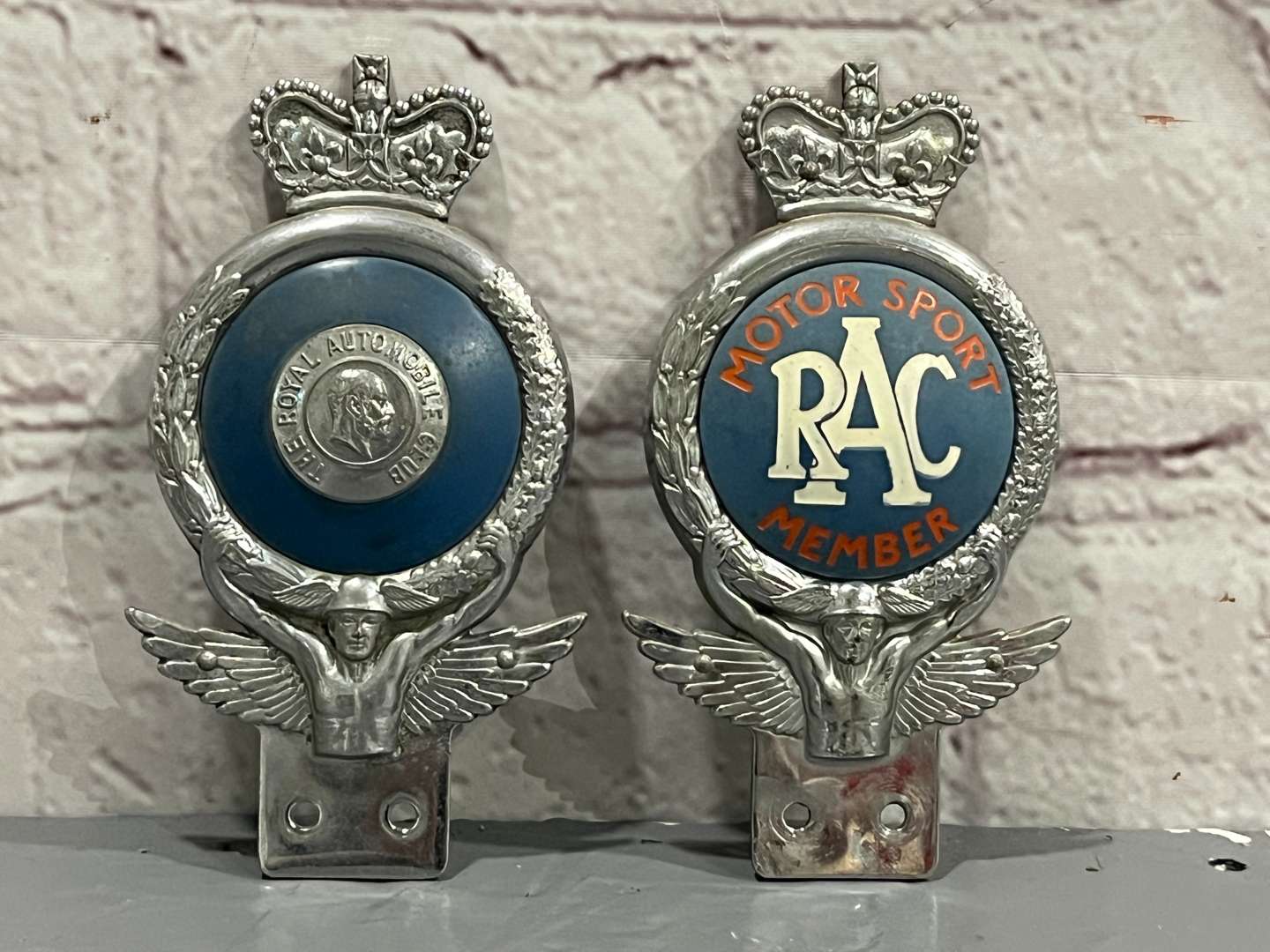 <p>Two Queen Elizabeth II RAC Motor Sport Members and Similar Prototype Example (2)</p>