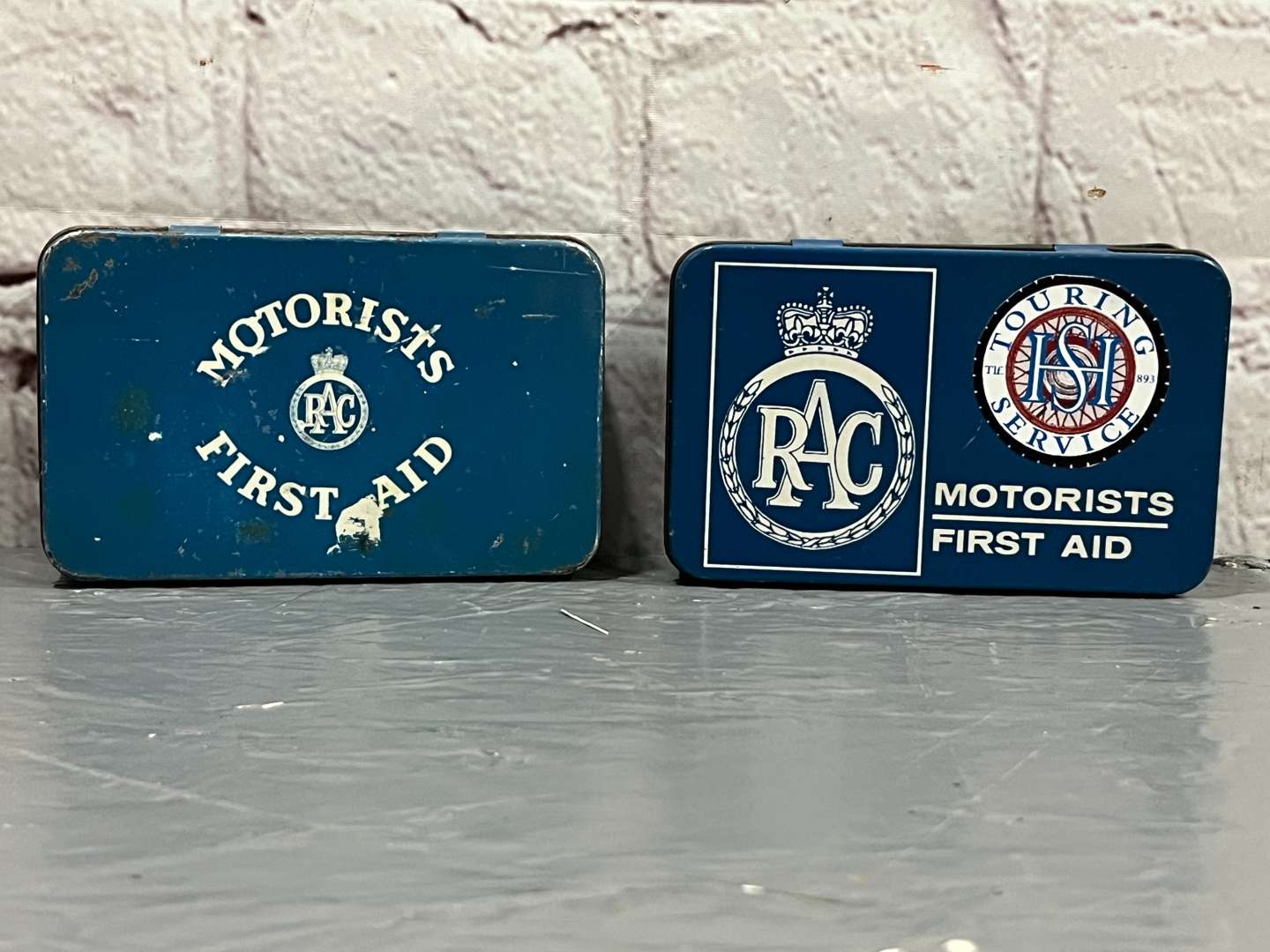 <p>Two First Aid Tins and Contents</p>
