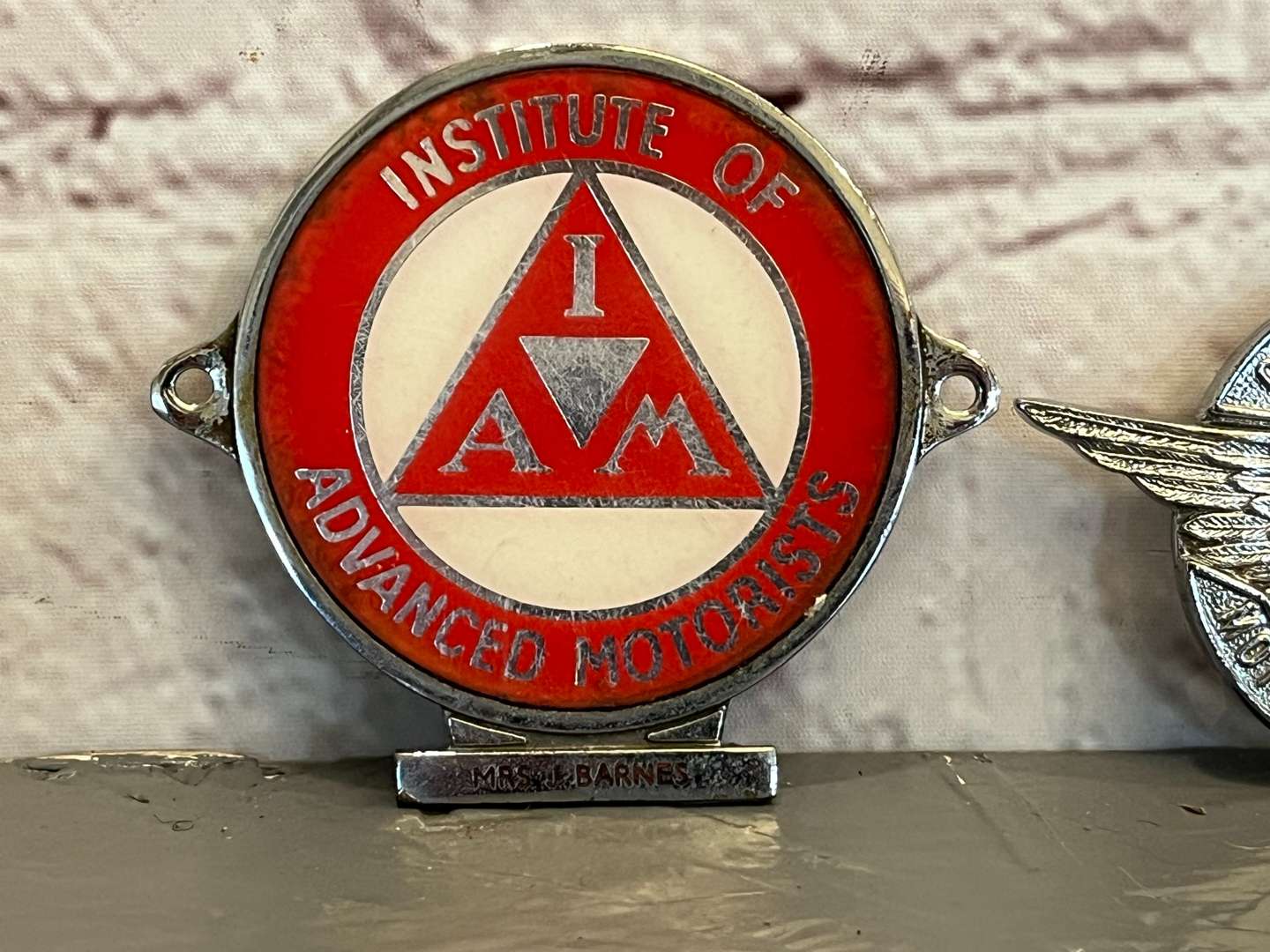 <p>Civil Service Motoring Association, Vintage Sports Car Club and Advanced Motorist Car Badge (3)&nbsp;</p>