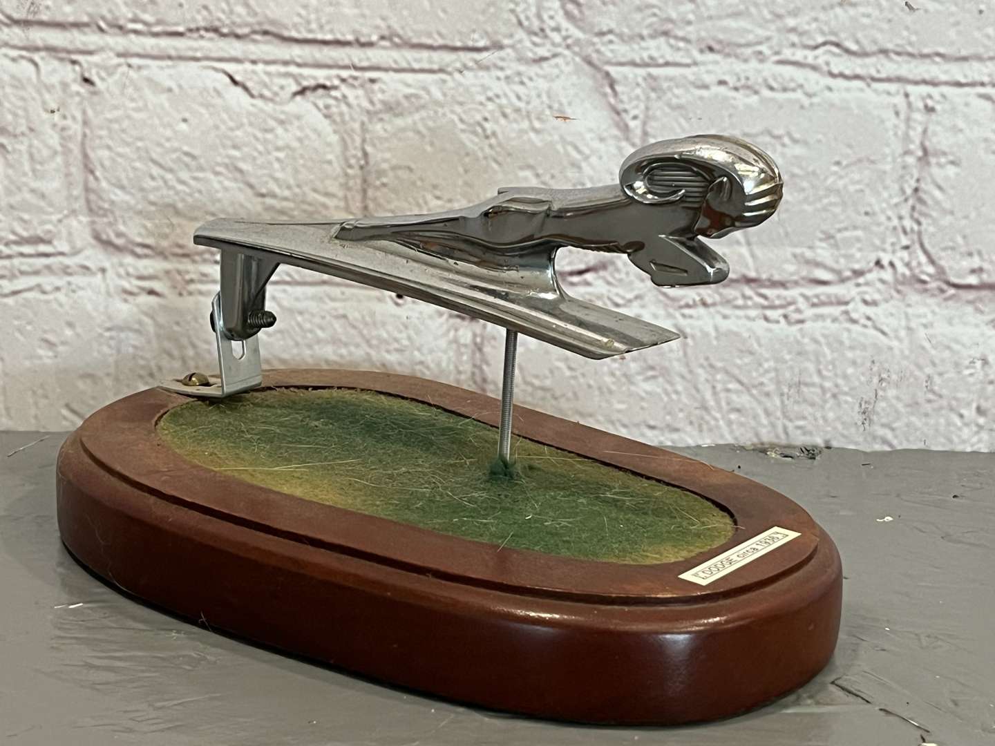 <p>Dodge Ram Car Mascot Circa 1930's</p>