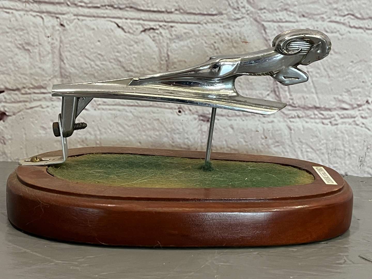 <p>Dodge Ram Car Mascot Circa 1930's</p>