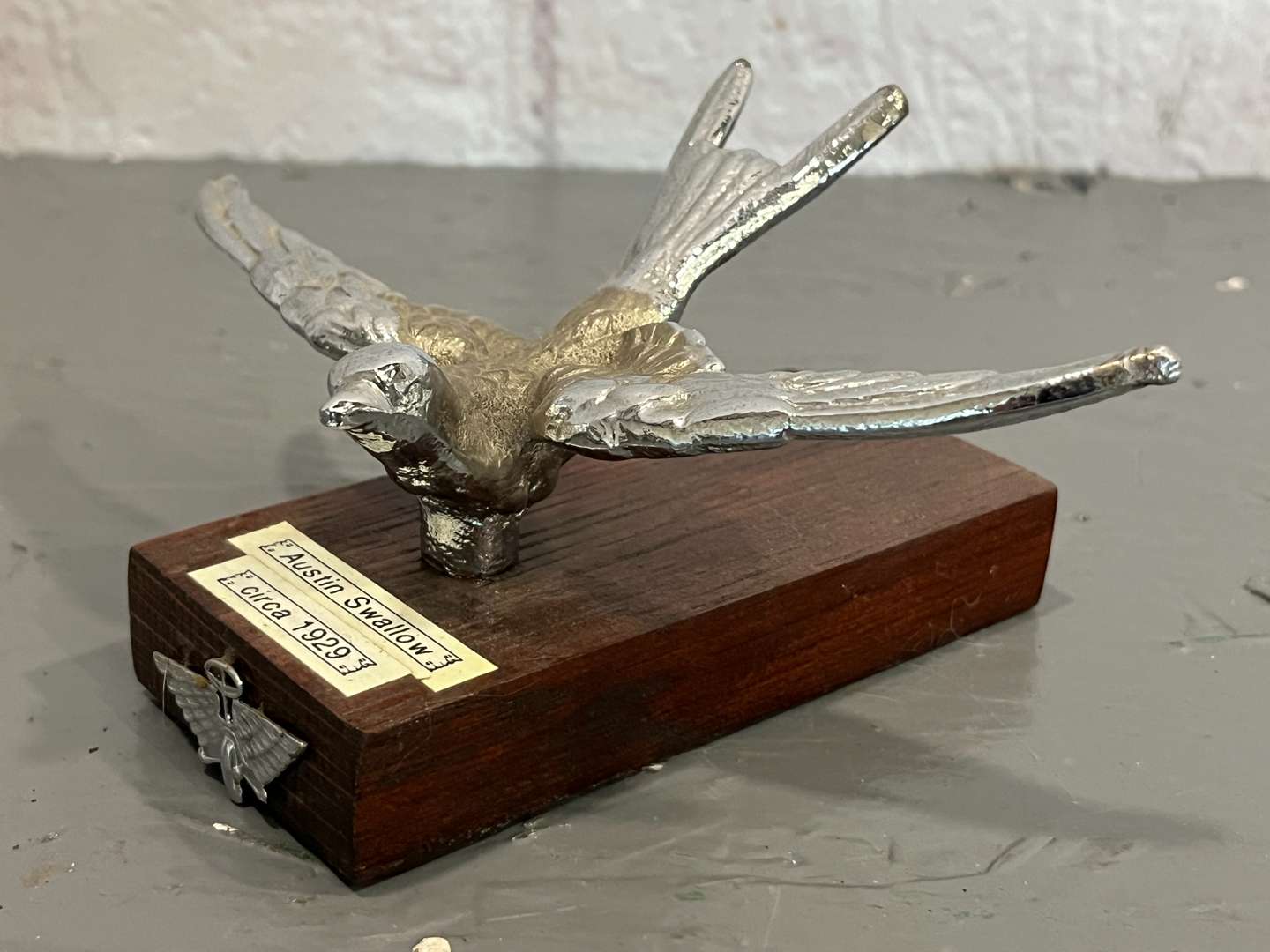 <p>Two Austin Swallow Bird Car Mascots Circa 1930's (2)</p>