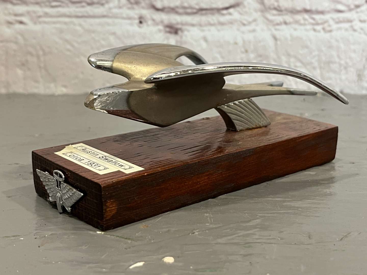 <p>Two Austin Swallow Bird Car Mascots Circa 1930's (2)</p>