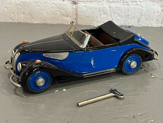 Schuco BMW 327 Clockwork Tin Plate Car and Key | Sat 31st January