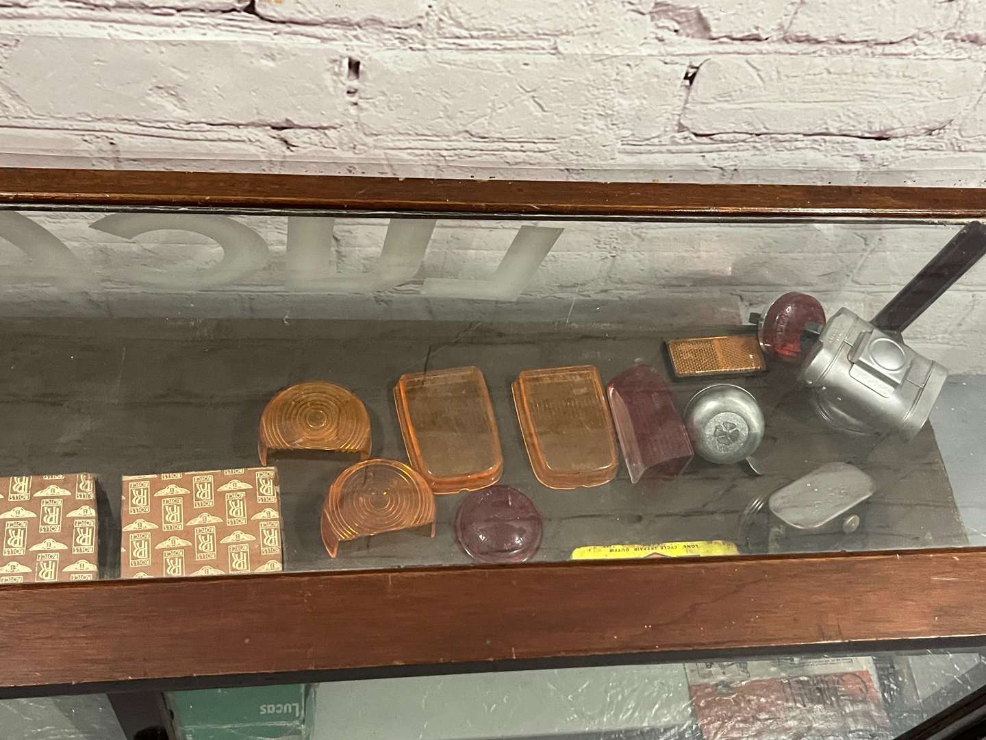 <p>Lucas Made Display Car and Assorted Parts&nbsp;</p>