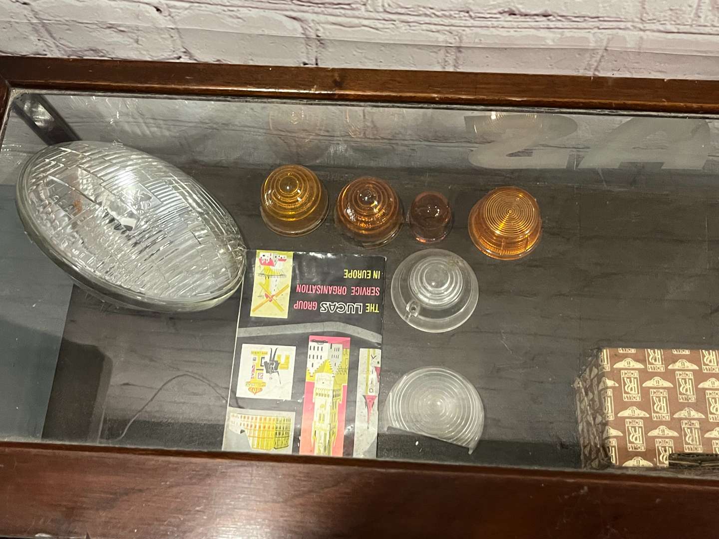 <p>Lucas Made Display Car and Assorted Parts&nbsp;</p>