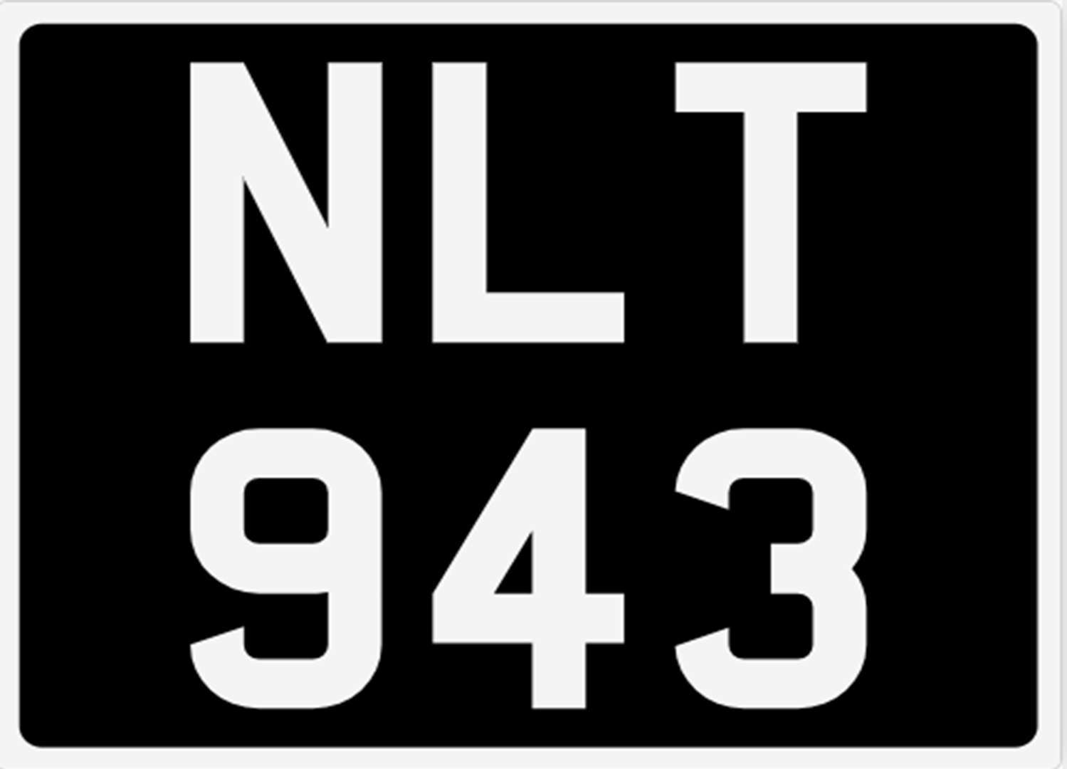 <p>&nbsp; NLT 943 Registration Number&nbsp;</p>