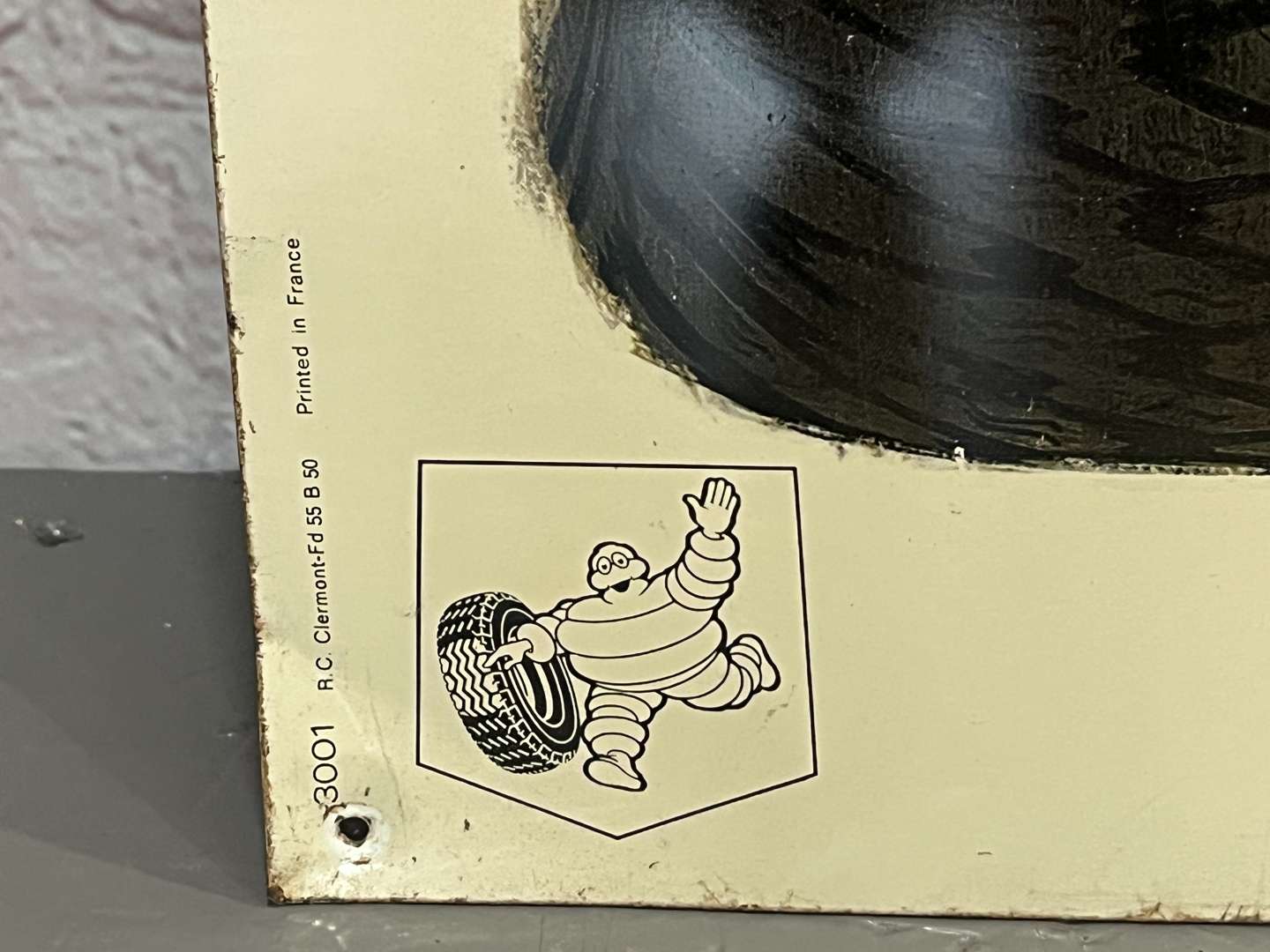 <p>Michelin XAS Tyres Tin Sign</p>