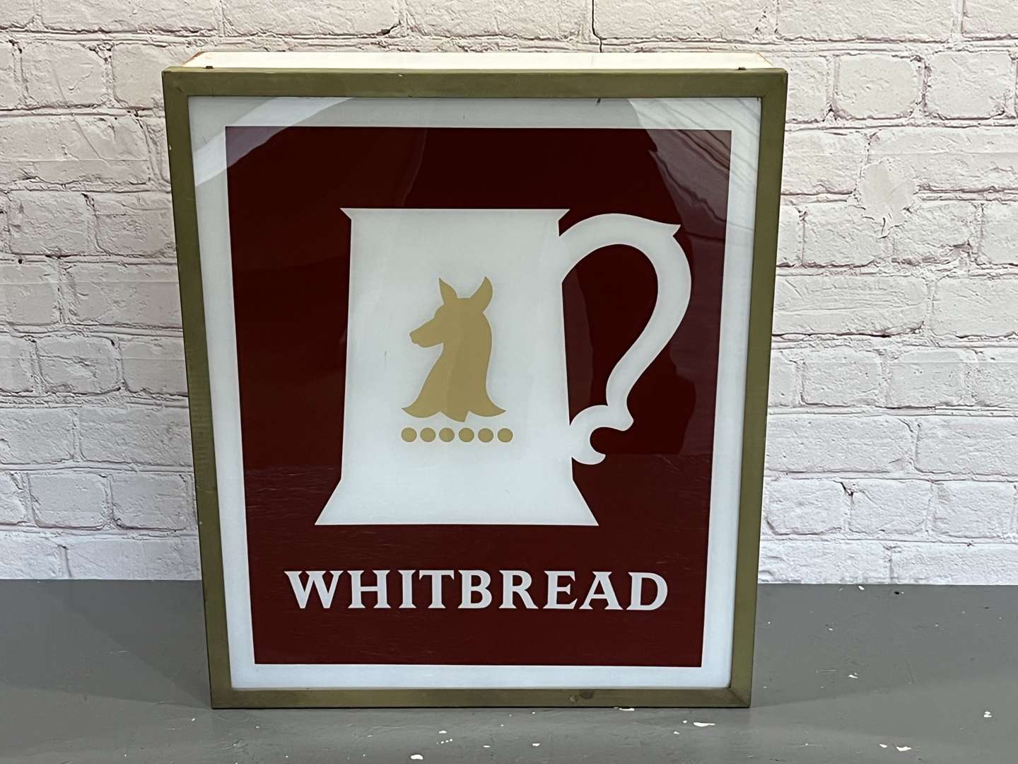 <p>Whitbread Illuminated Brewery Sign&nbsp;</p>