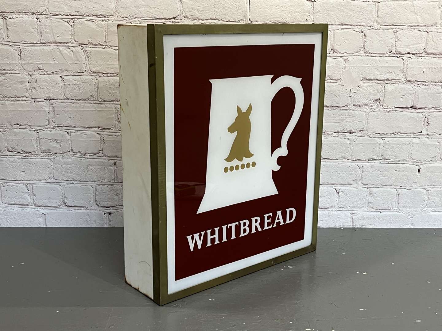 <p>Whitbread Illuminated Brewery Sign&nbsp;</p>