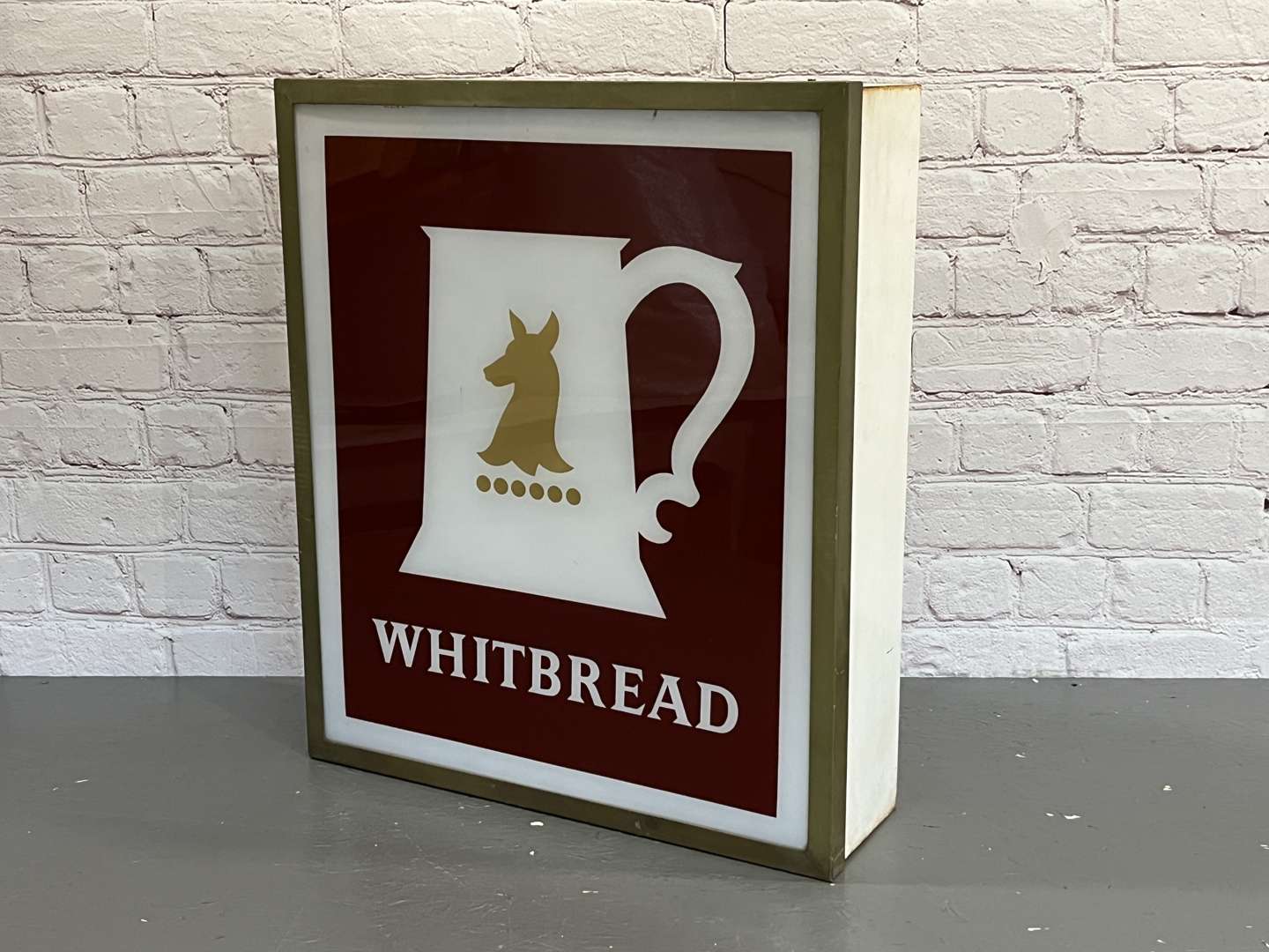 <p>Whitbread Illuminated Brewery Sign&nbsp;</p>