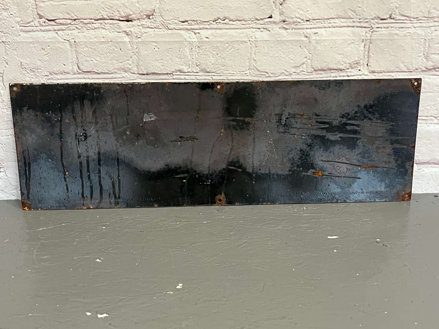 <p>Exide Batteries Enamel Sign</p>