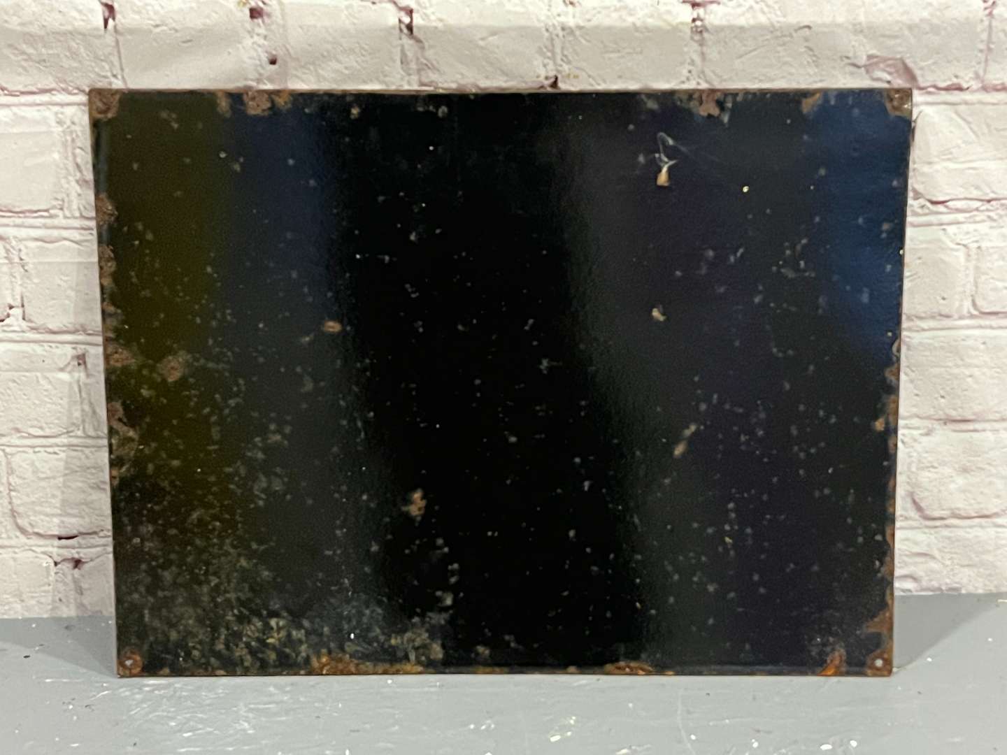 <p>Harley-Davidson Motorcycles Sales and Service A.D Farrow Enamel Sign</p>