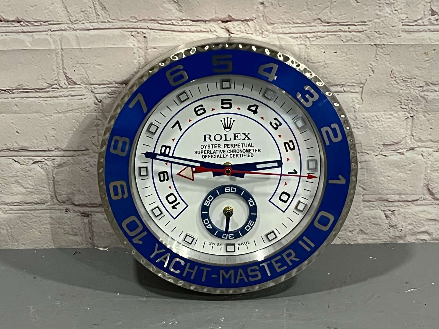 <p>Rolex Yacht-Master II Modern Wall Clock</p>