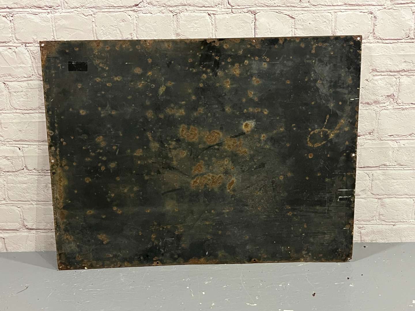 <p>Motor Agents Association Garage Conditions Enamel Sign</p>