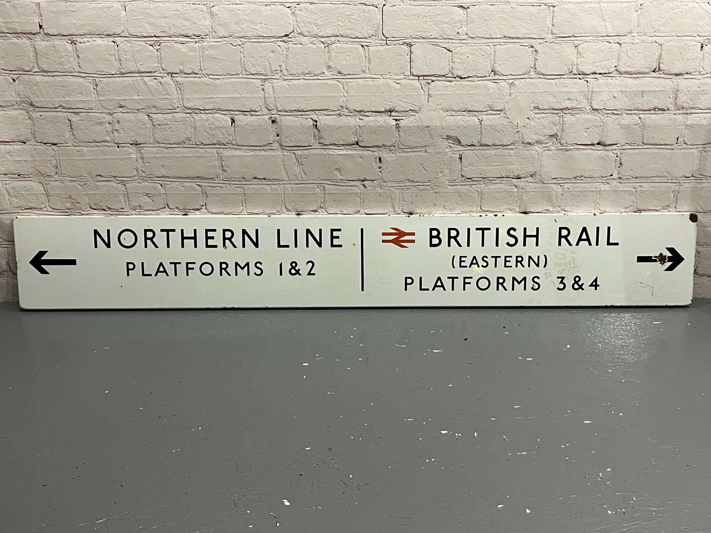 <p>British Rail Northern Line Enamel Sign</p>