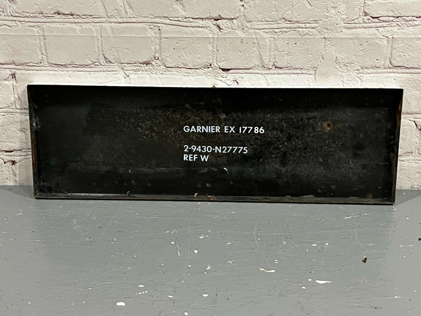 <p>Railway Assistance Enamel Sign</p>