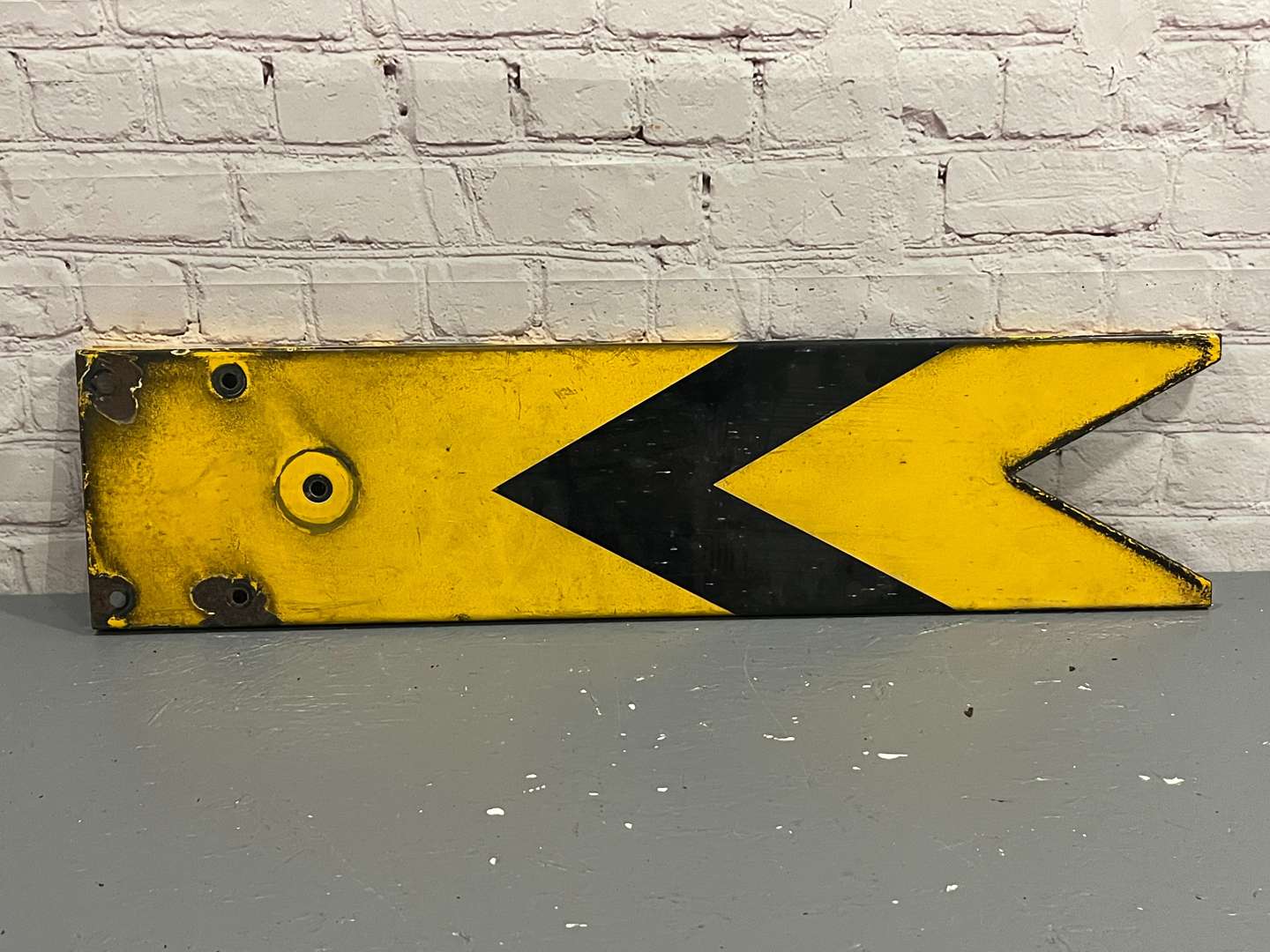 <p>Railway Enamel Signal Arm</p>