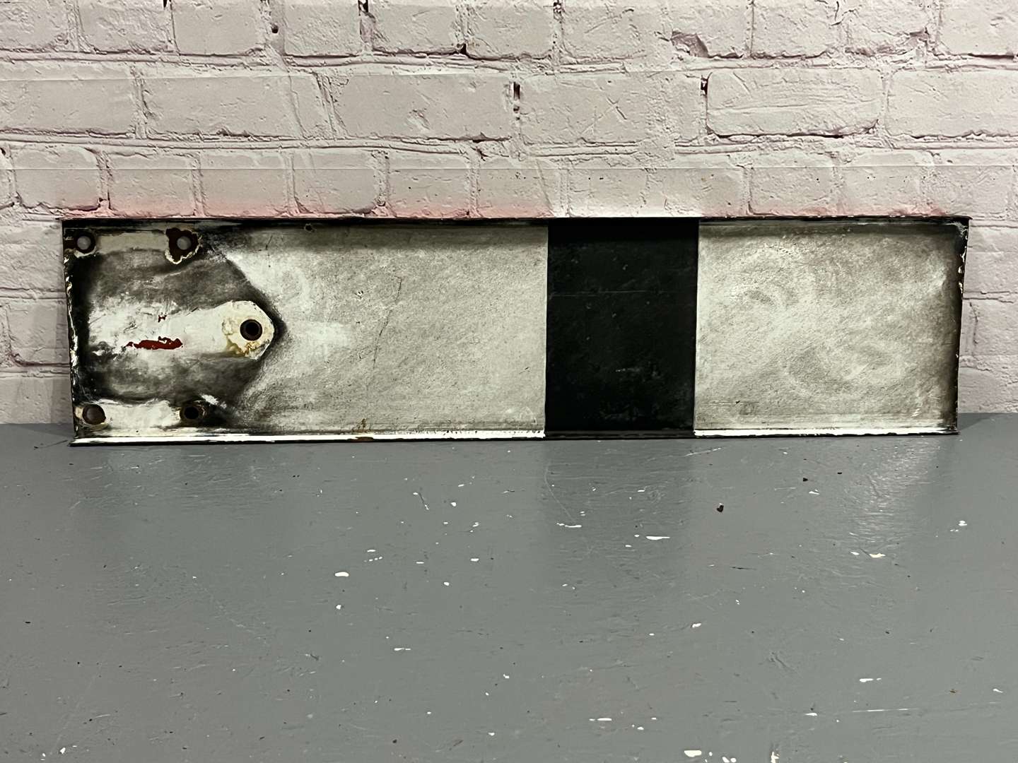 <p>Railway Enamel Signal Arm</p>