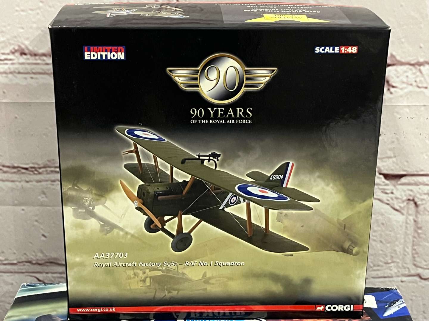 <p>Four Boxed Model Aeroplanes To Include Corgi/Franklin Mint Etc</p>