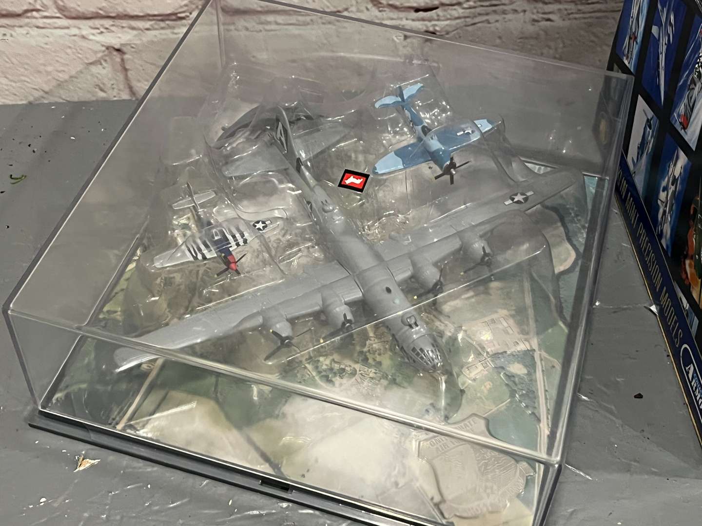 <p>Four Boxed Model Aeroplanes To Include Corgi/Franklin Mint Etc</p>