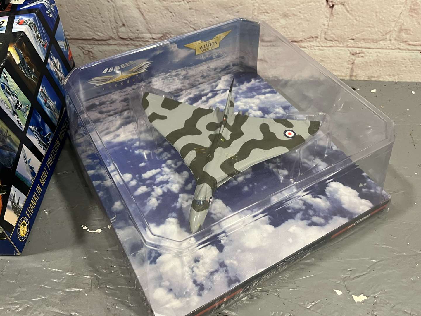 <p>Four Boxed Model Aeroplanes To Include Corgi/Franklin Mint Etc</p>