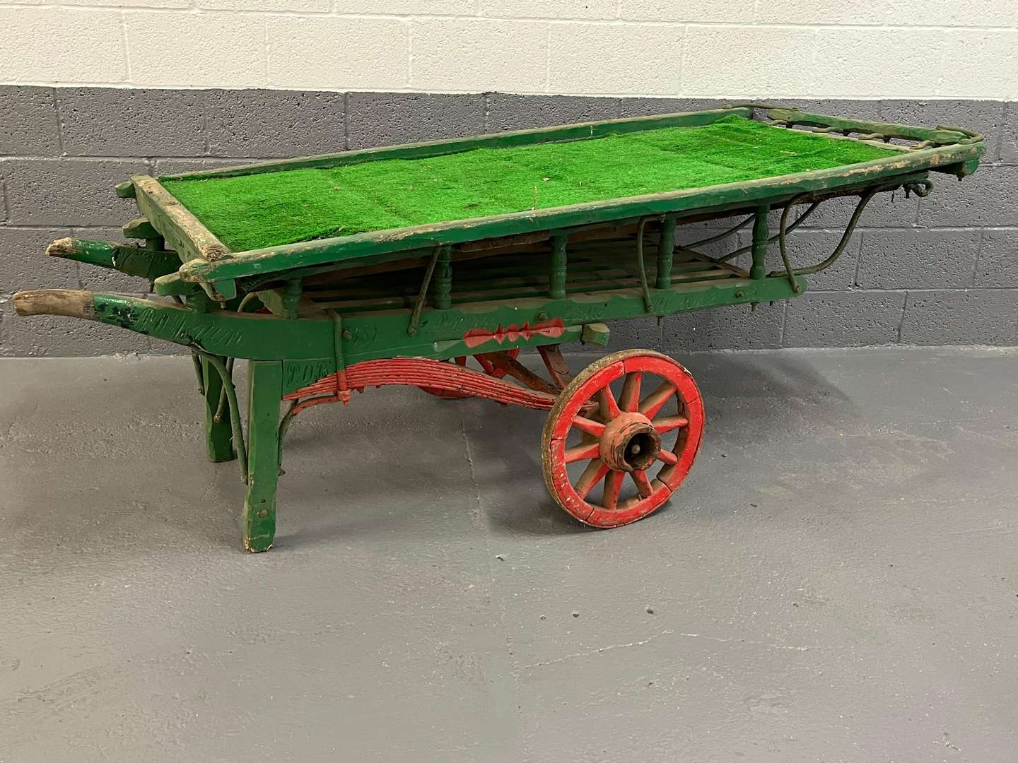 <p>Vintage Victorian Costermonger Barrow</p>